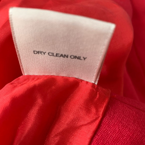 Philosophy bright coral blazer with zipper trim - Picture 6 of 6